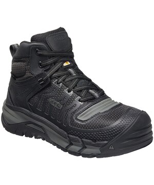 Chaussures de randonnée mi-hautes étanches à l'eau avec protection en composite pour hommes, Kansas City, KEEN Utility