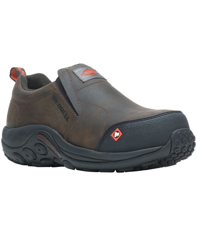 Merrell Work Men's Composite Toe Composite Plate Jungle Moc Wide Fit Safety Shoes