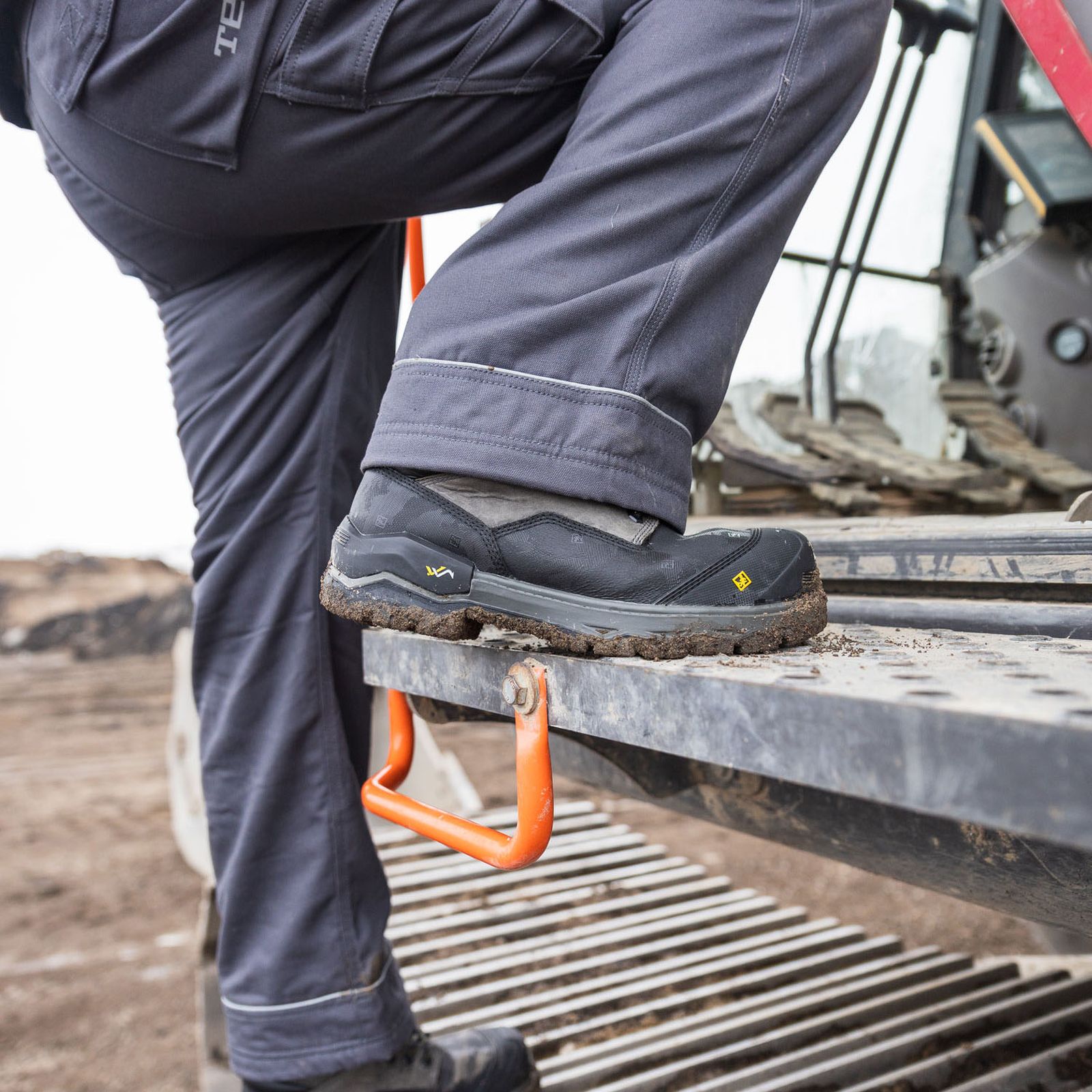 Terra Men's Composite Toe Composite Plate Terra Gantry 8 Inch Waterproof Work Boots