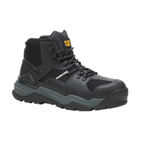 Bottes de sécurité étanches à l’eau avec protection en aluminium et en composite pour hommes, Provoke, CAT Front_Three_Fourths_Angled_Right