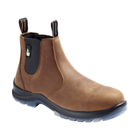 Bottes de travail à enfiler de 6 pouces à protection en composite pour hommes, Murphy, Terra Front_Three_Fourths_Angled_Right