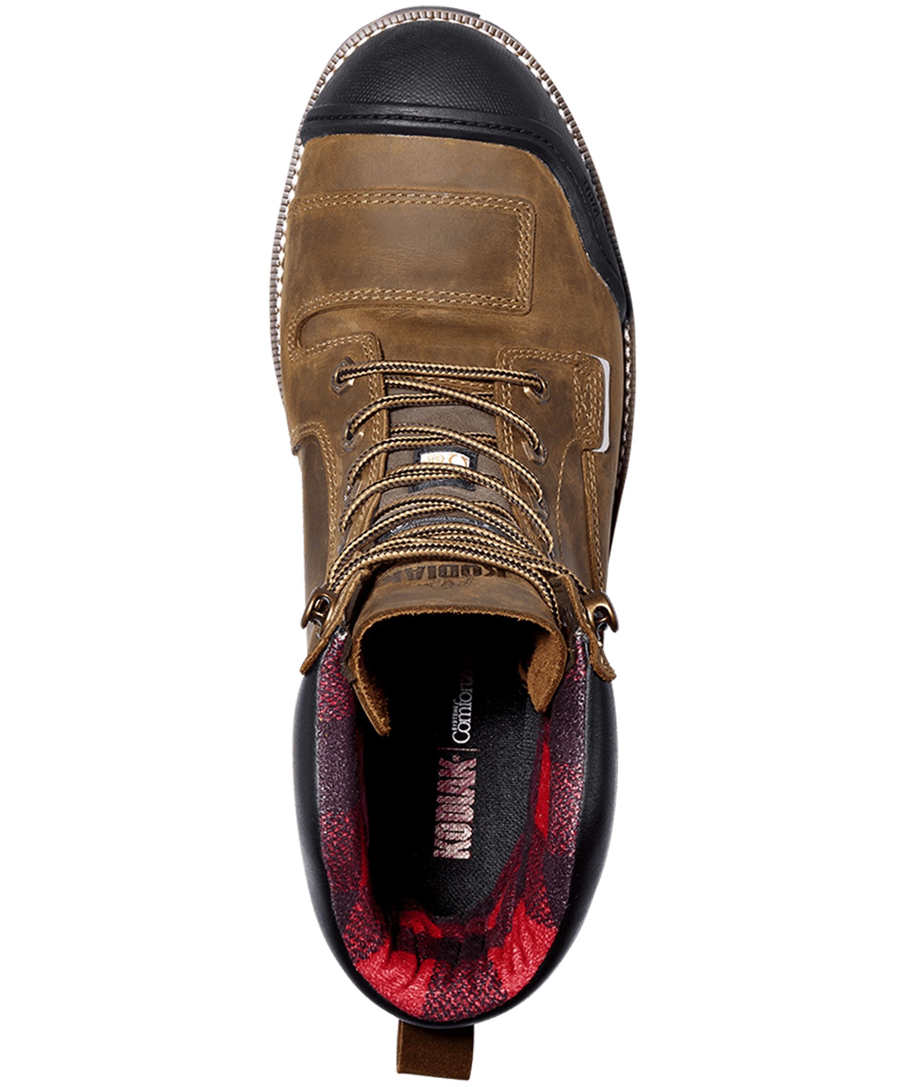 Kodiak Men's Composite Toe Composite Plate Kodiak Generations Widebody 8 Inch Waterproof Work Boots