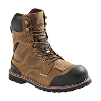 Bottes de travail larges étanches à l'eau de 8 pouces à protection en composite pour hommes, Kodiak Generations, Kodiak Front_Three_Fourths_Angled_Right