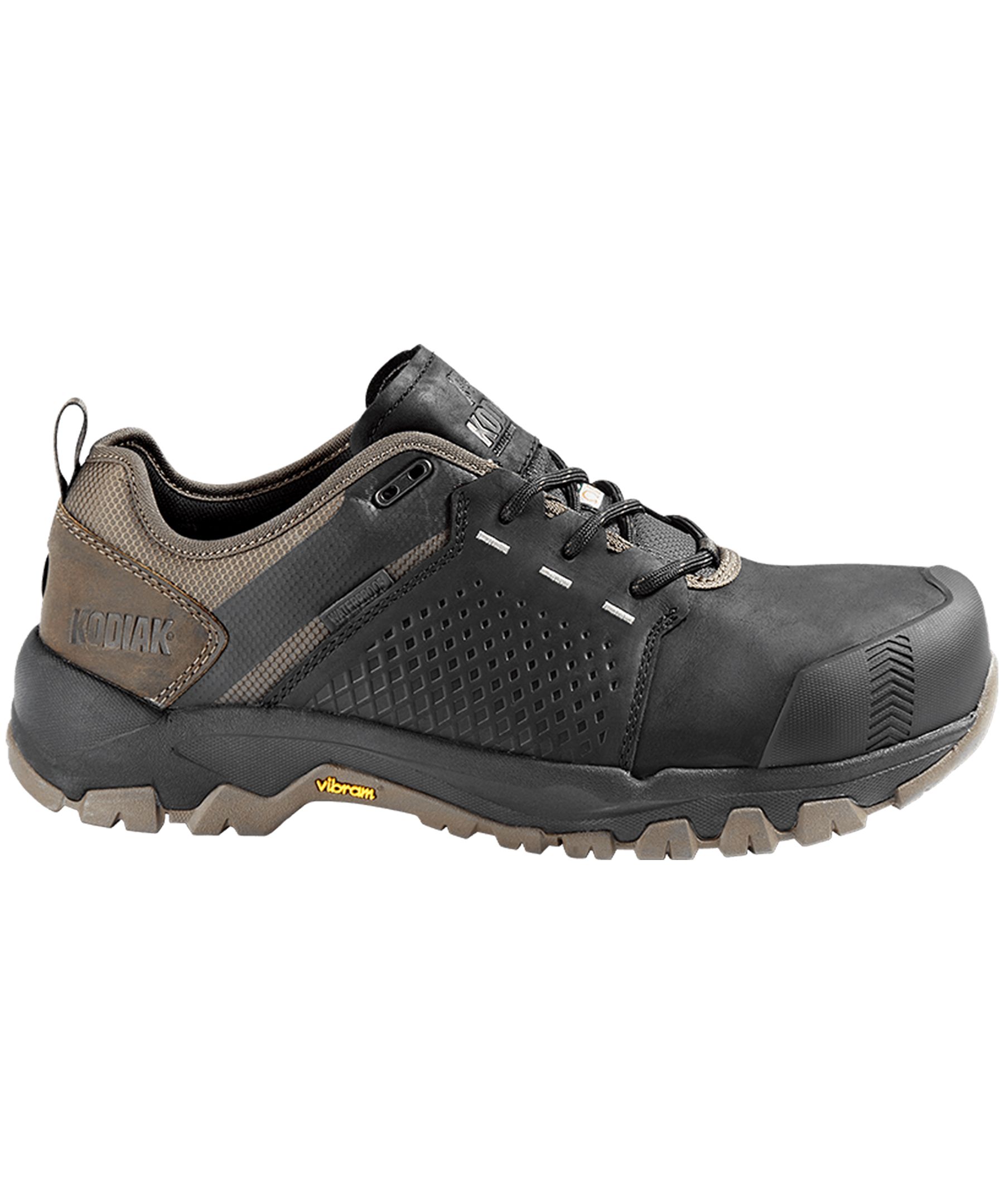 Kodiak Men's Composite Toe Composite Plate Kodiak Quest Bound Low Waterproof Work Boots -