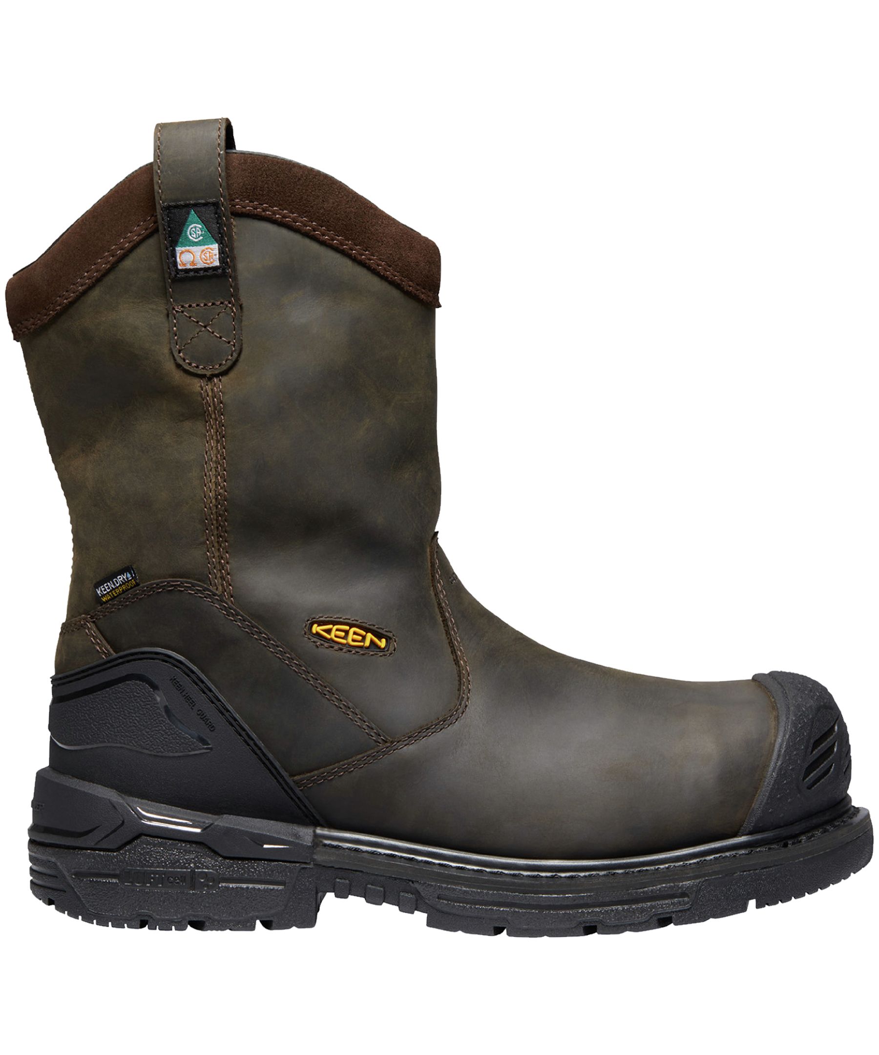 Bottes de travail de 11&nbsp;pouces à protection en composite pour hommes, Philadelphia Wellington, KEEN