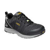 Chaussures de travail sportive basses à protection en aluminium et en composite pour hommes, Sparta, KEEN Utility Front_Three_Fourths_Angled_Right