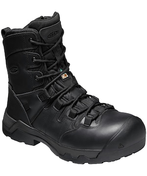Bottes de travail de 8 pouces à protection en composite pour hommes avec glissière latérale, Oshawa, KEEN Utility