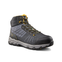 Bottes de randonnée de sécurité à protection en aluminium et en composite avec FRESHTECH pour hommes, Dakota WorkPro Series Front_Three_Fourths_Angled_Right