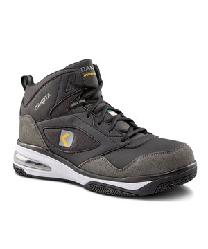 Chaussures de sport sécuritaires mi-hautes à protection en aluminium et en composite avec Quad Comfort pour hommes, Dakota Workpro Series