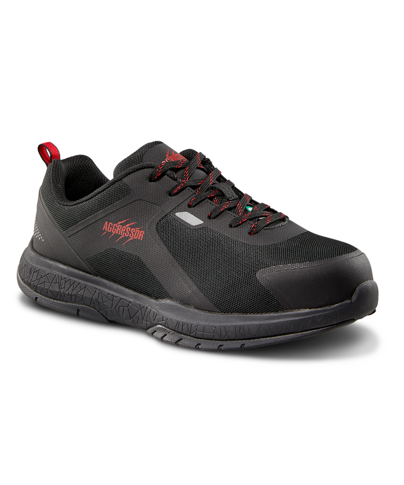 Chaussures de travail hommes chaussures de sécurité à bout en acier pour  homme bottes noires botte rouge