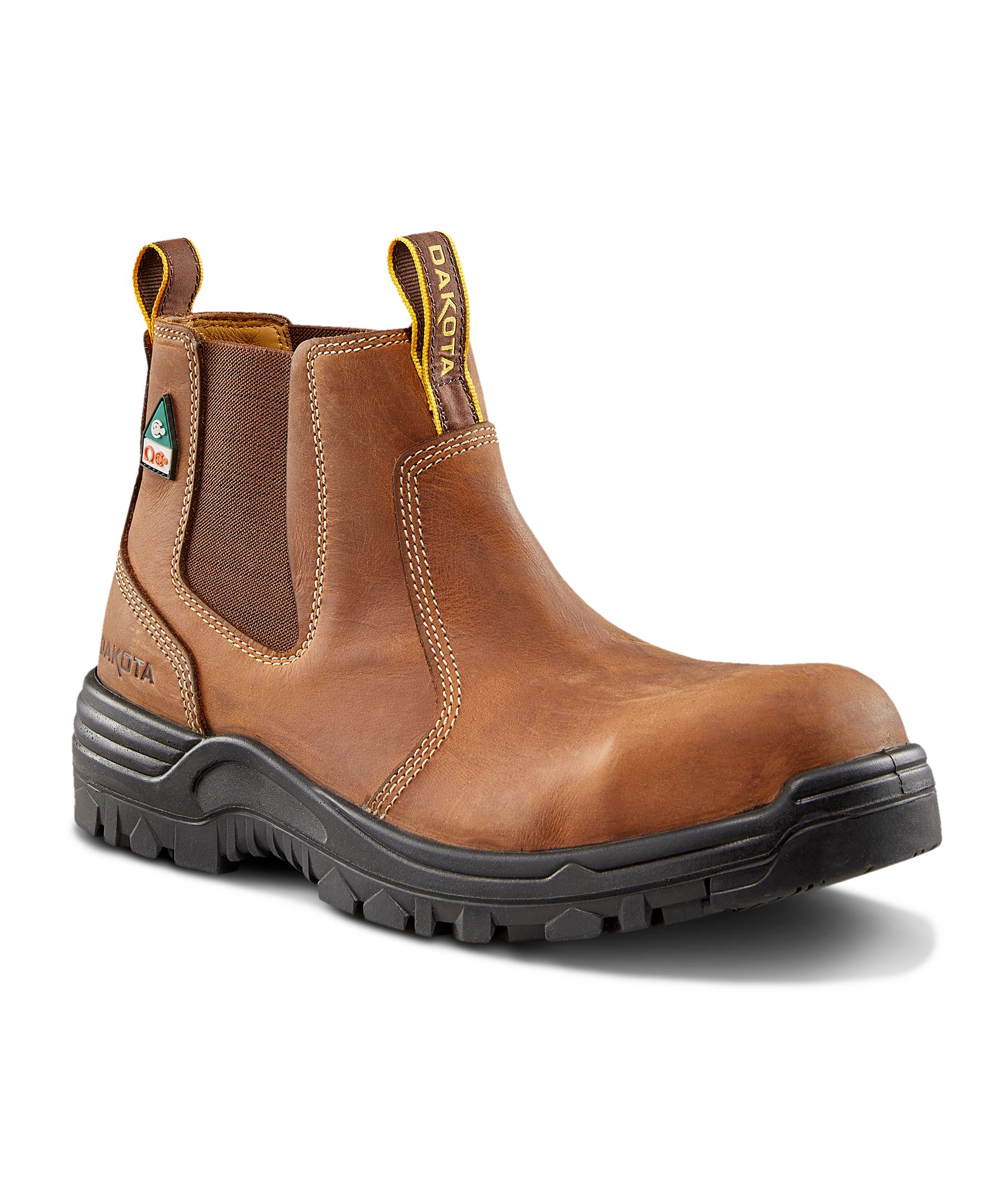 Bottes de travail de sécurité à enfiler de 6&nbsp;pouces à protection en aluminium et en composite pour hommes, Dakota Workpro Series