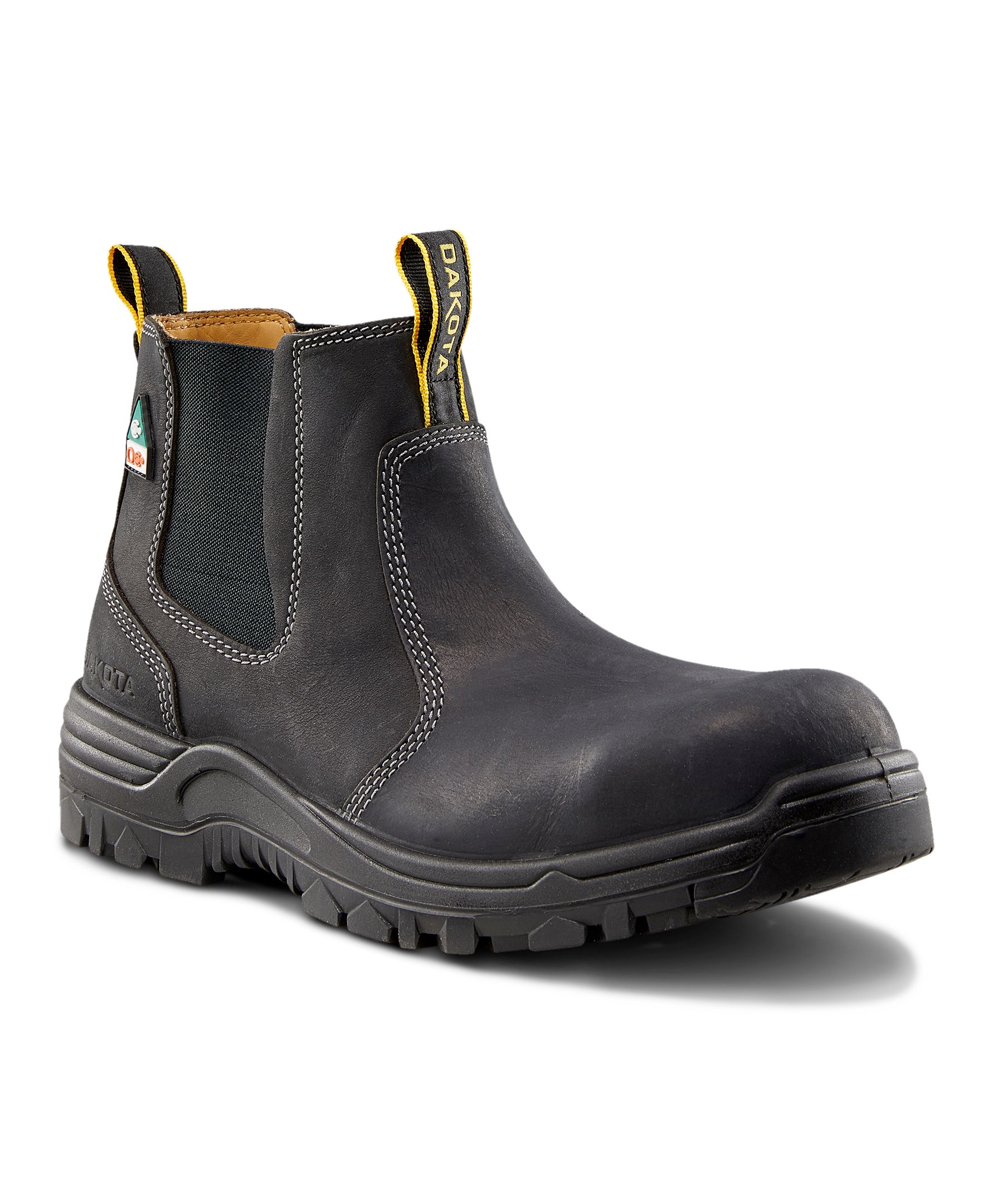 Dakota WorkPro Series Men's Aluminum Toe Composite Plate 6 Inch Pull On Safety Work Boots