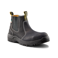 Bottes de travail de sécurité à enfiler de 6 pouces à protection en aluminium et en composite pour hommes, Dakota WorkPro Series. Front_Three_Fourths_Angled_Right