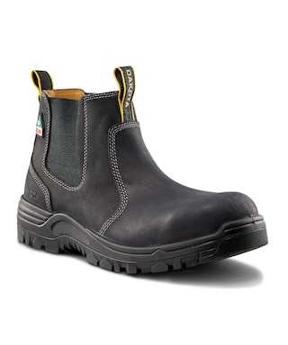 Dakota WorkPro Series Plaque composite d'orteil en aluminium pour hommes 6 Bottes de travail de sécurité de pouce
