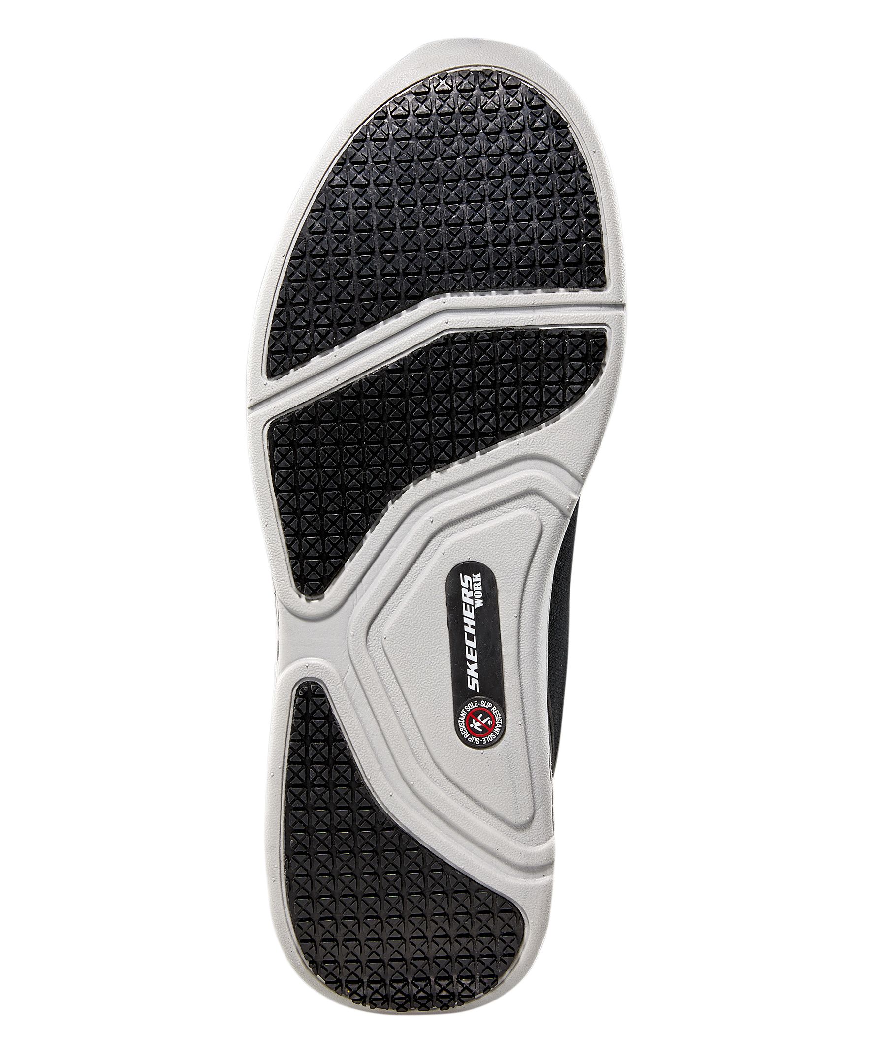 Skechers Work Men's Aluminum Toe Steel Plate Lace Up Athletic Safety Shoes