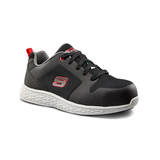 Skechers Work Men's Aluminum Toe Steel Plate Lace Up Athletic Safety Shoes Front_Three_Fourths_Angled_Right