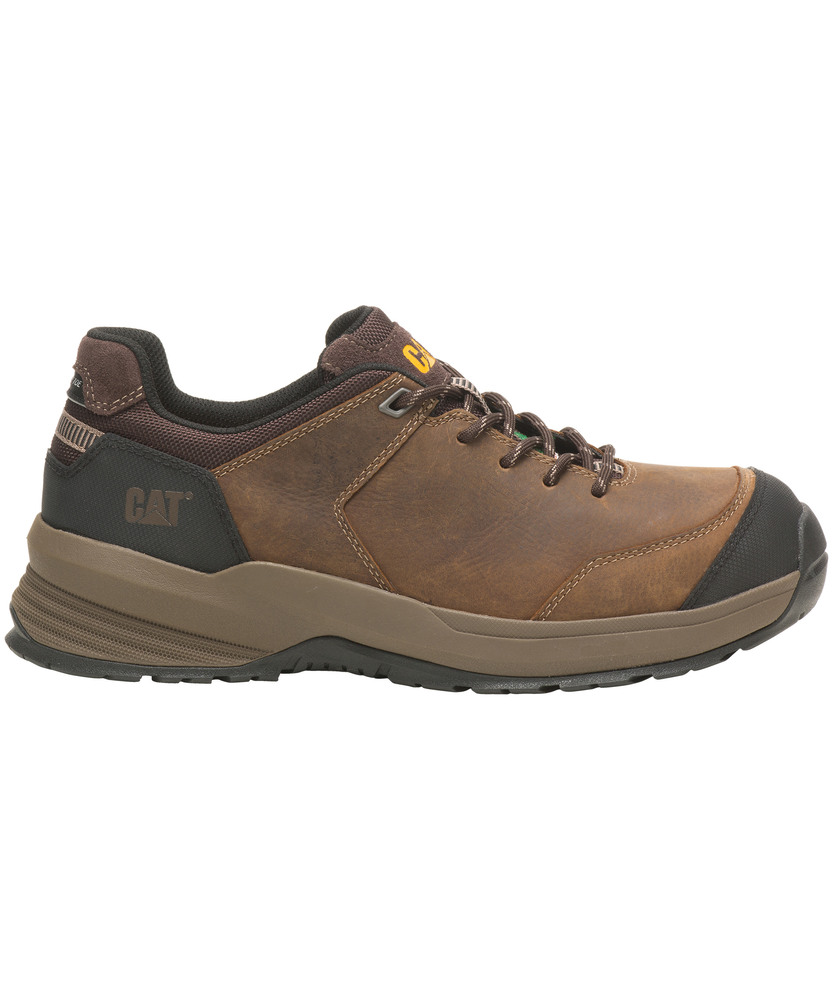 Caterpillar CAT Men s Streamline 2.0 Composite Toe Composite Plate Lightweight Leather Athletic Safety Shoes