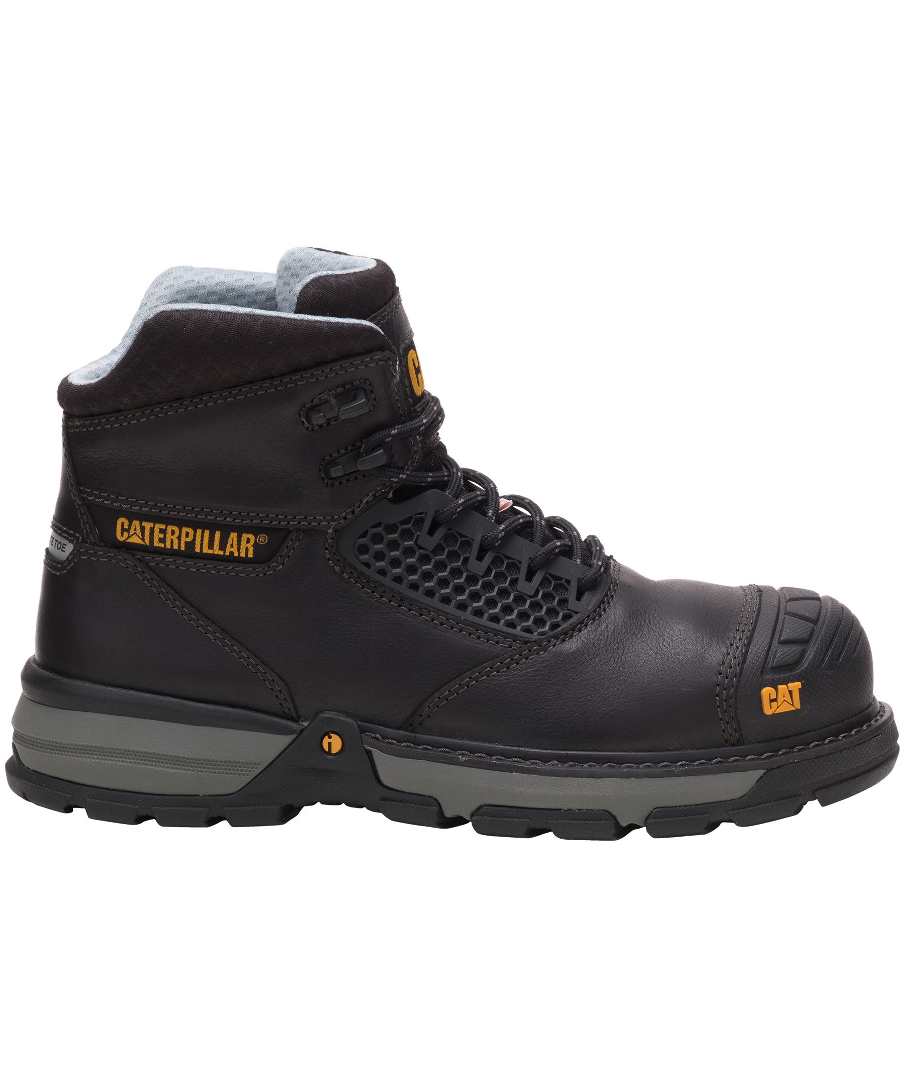 Caterpillar Excavator Superlite Cat Slip On Safety Boots Men's