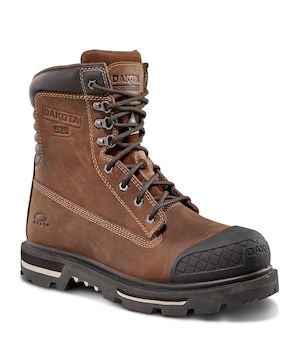 Dakota WorkPro Series Men's 8 Inch 529 Steel Toe Steel Plate Injected T-MAX Insulated Quad Comfort Work Boots