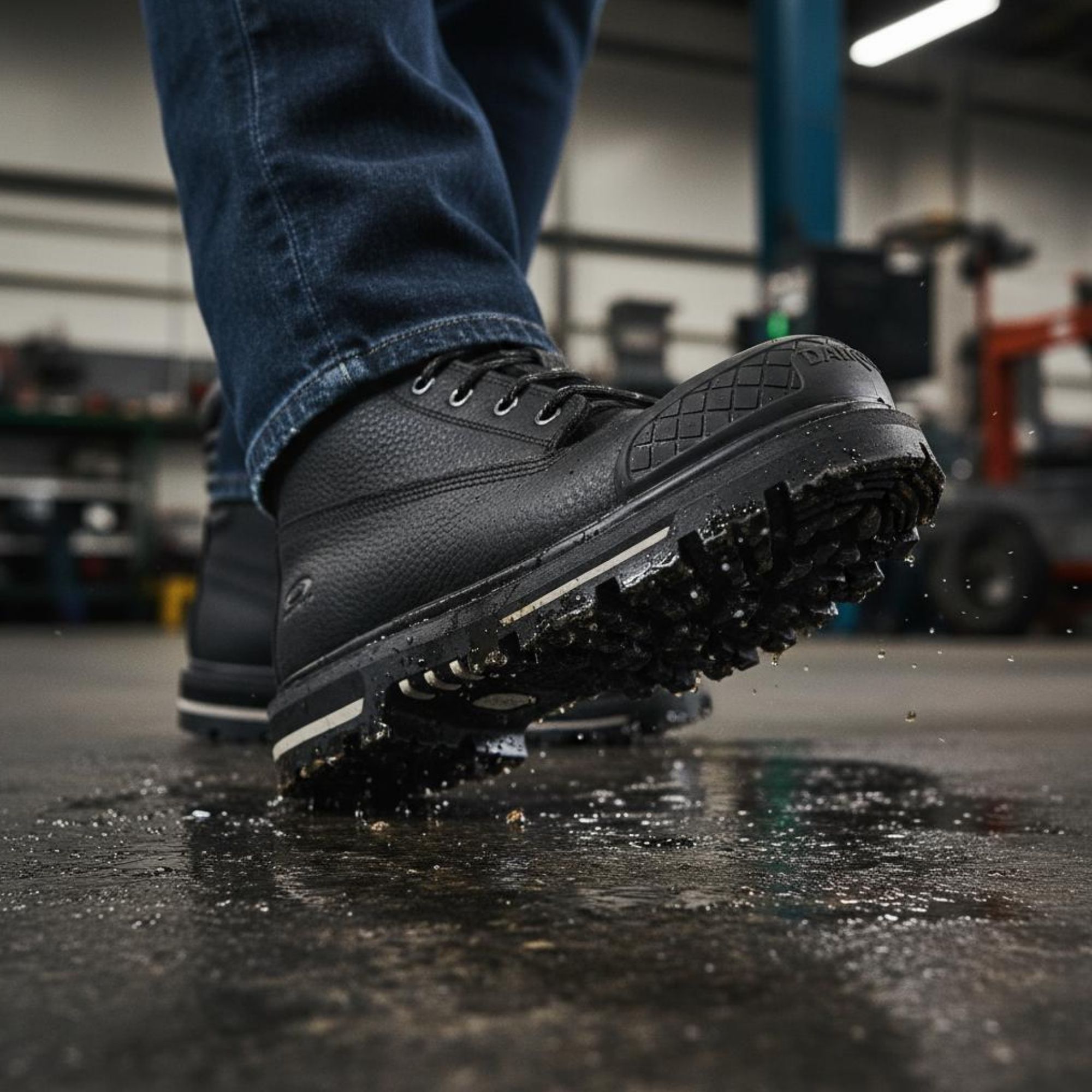 Dakota WorkPro Series Men's 529 Steel Toe Steel Plate 8 Inch Quad Comfort Waterproof Safety Work Boots