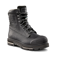 Bottes de travail de sécurité de 8 po Quad Comfort étanches à l'eau avec protection en acier pour hommes, 529, Dakota Workpro Series Front_Three_Fourths_Angled_Right
