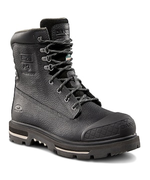 Dakota WorkPro Series Men's 529 Steel Toe Steel Plate 8 Inch Quad Comfort Waterproof Safety Work Boots