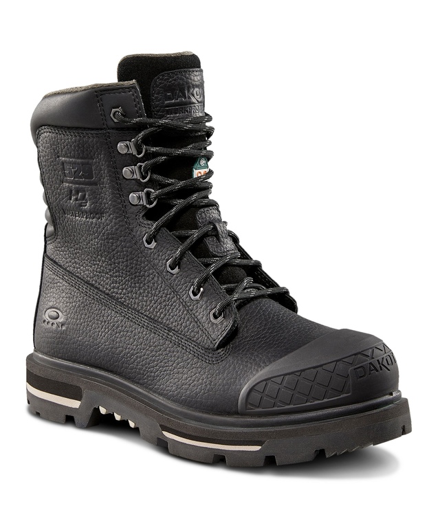 Dakota WorkPro Series Men's 529 Steel Toe Steel Plate 8 Inch Quad Comfort Waterproof Safety Work Boots