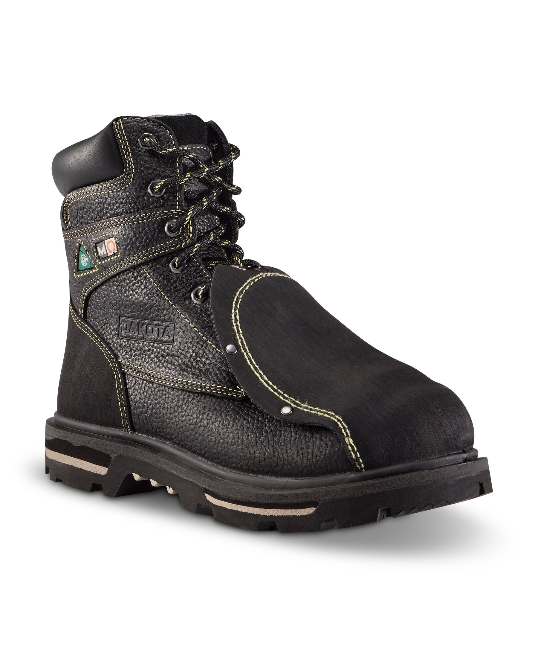 Bottes de travail de 8&nbsp;po avec isolant T-MAX, protection en acier et protection métatarsienne extérieure pour hommes, Dakota Workpro Series