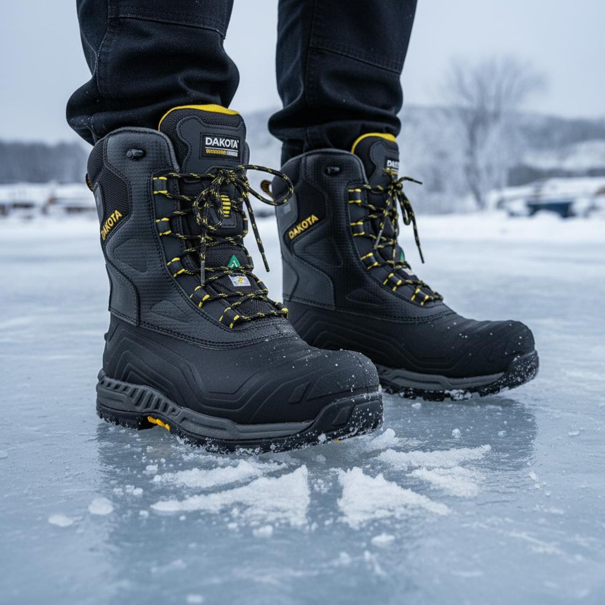 Dakota WorkPro Series Men's 8907 Composite Toe Composite Plate T-Max Insulated ICEFX Work Boots
