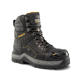 Bottes de travail imperméables IceFX de 8 po avec isolant T-MAX et protection en acier et en composite pour hommes, Winter X, Dakota WorkPro Series Front_Three_Fourths_Angled_Right