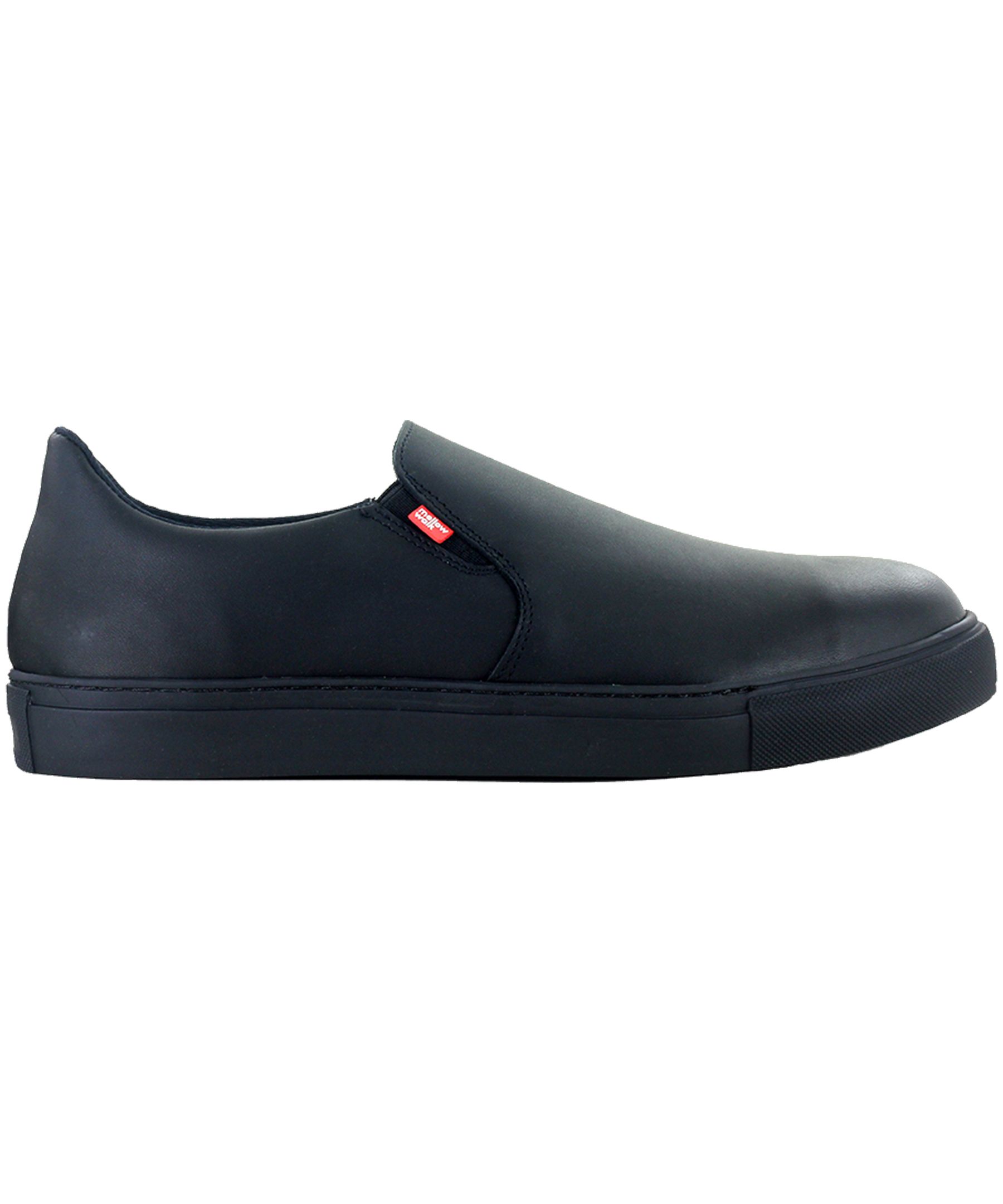 Mellow Walk Men's Owen Steel Toe Composite Plate Leather Athletic Safety Shoes