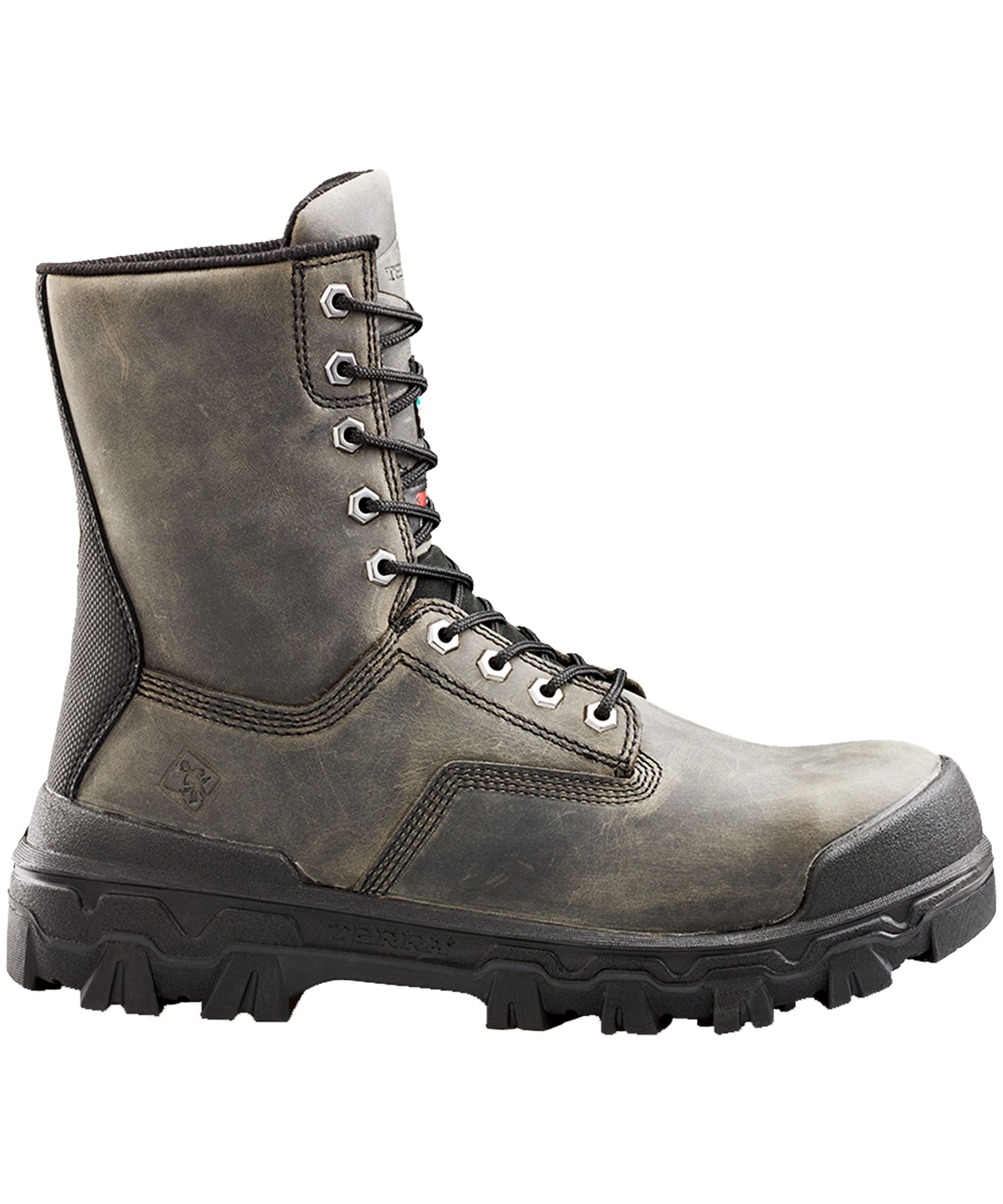 Bottes de travail étanches à l'eau de 6&nbsp;pouces à protection en composite pour hommes, Conway, Terra