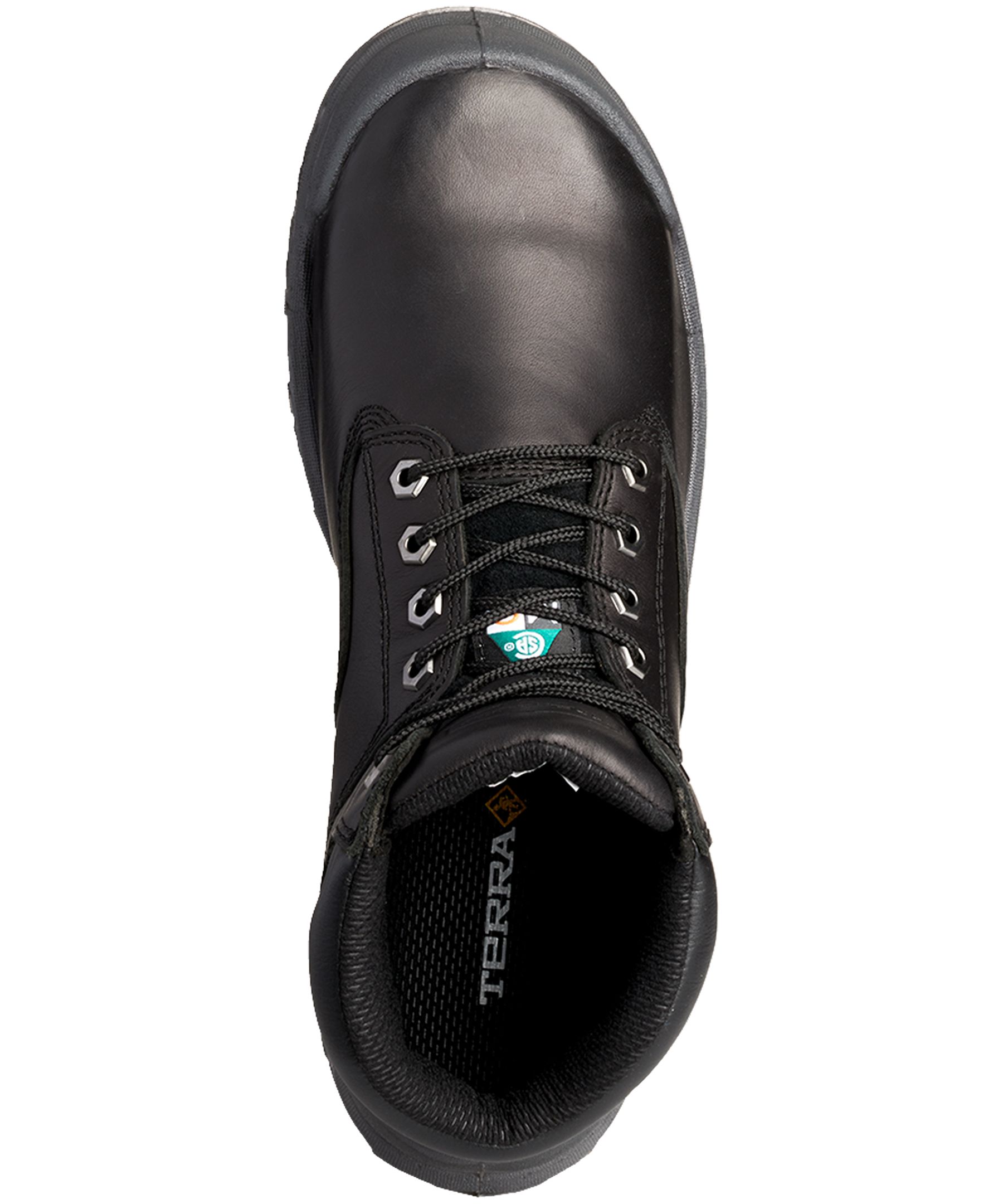 Bottes de travail étanches à l'eau de 6&nbsp;pouces à protection en composite pour hommes, Sentry, Terra