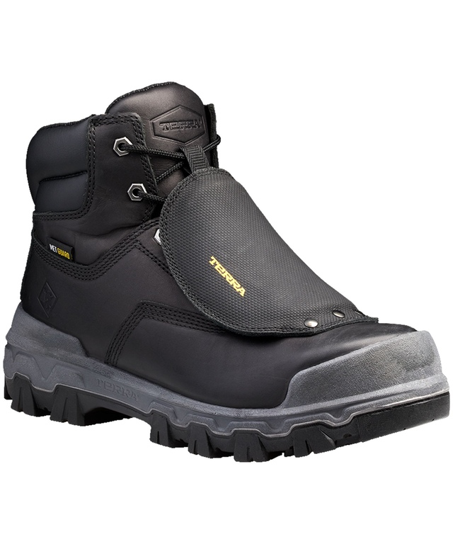 Terra Men's 6 Inch Sentry Composite Toe Composite Plate External Metguard Work Boots