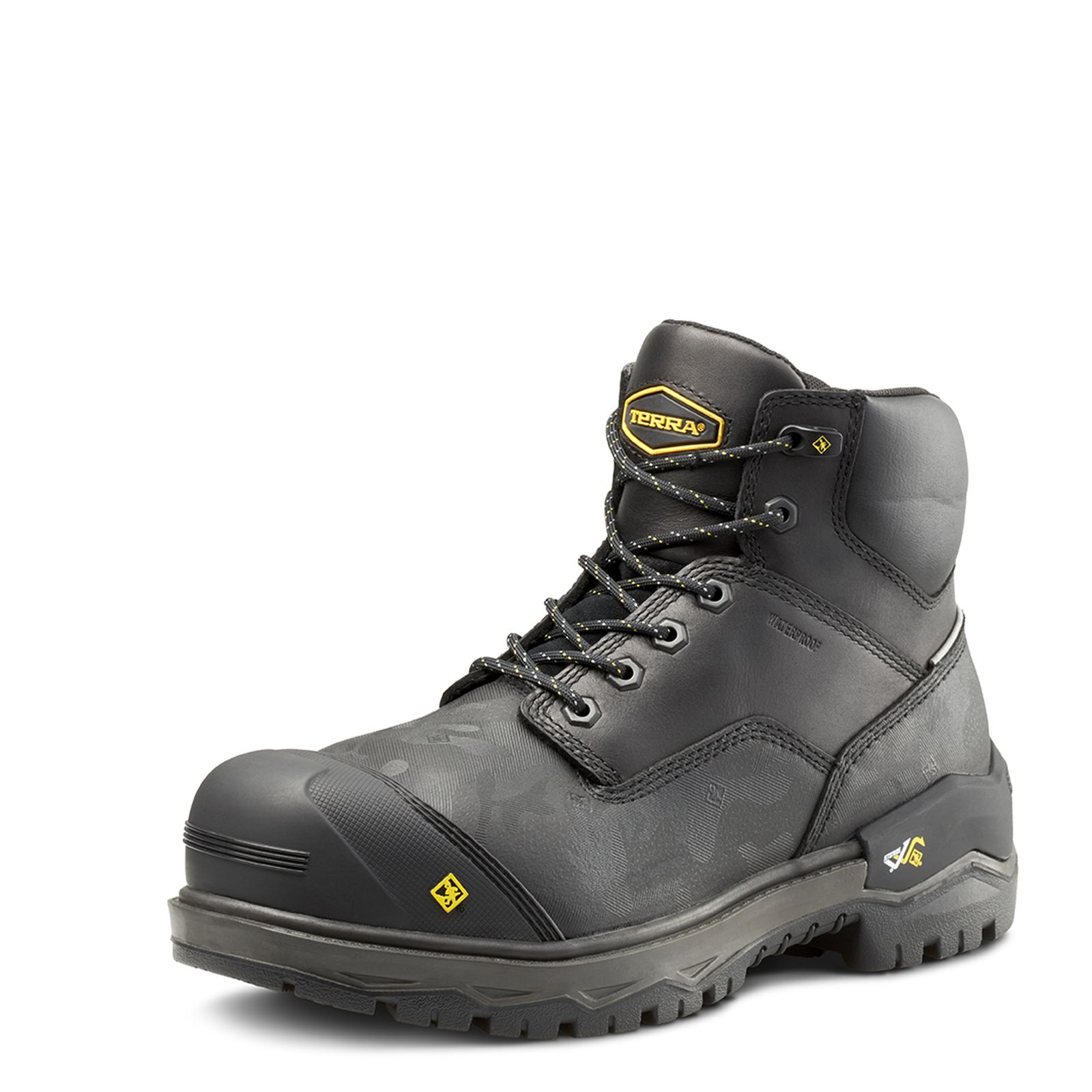 Terra Men's Gantry 6 Inch Composite Toe Composite Plate Waterproof Work Boots