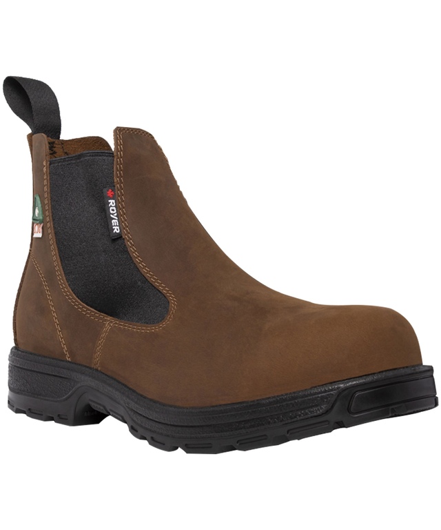 Bottes de travail à enfiler de 6 pouces à protection en composite CSA pour hommes, LP Royer, Romeo Agility