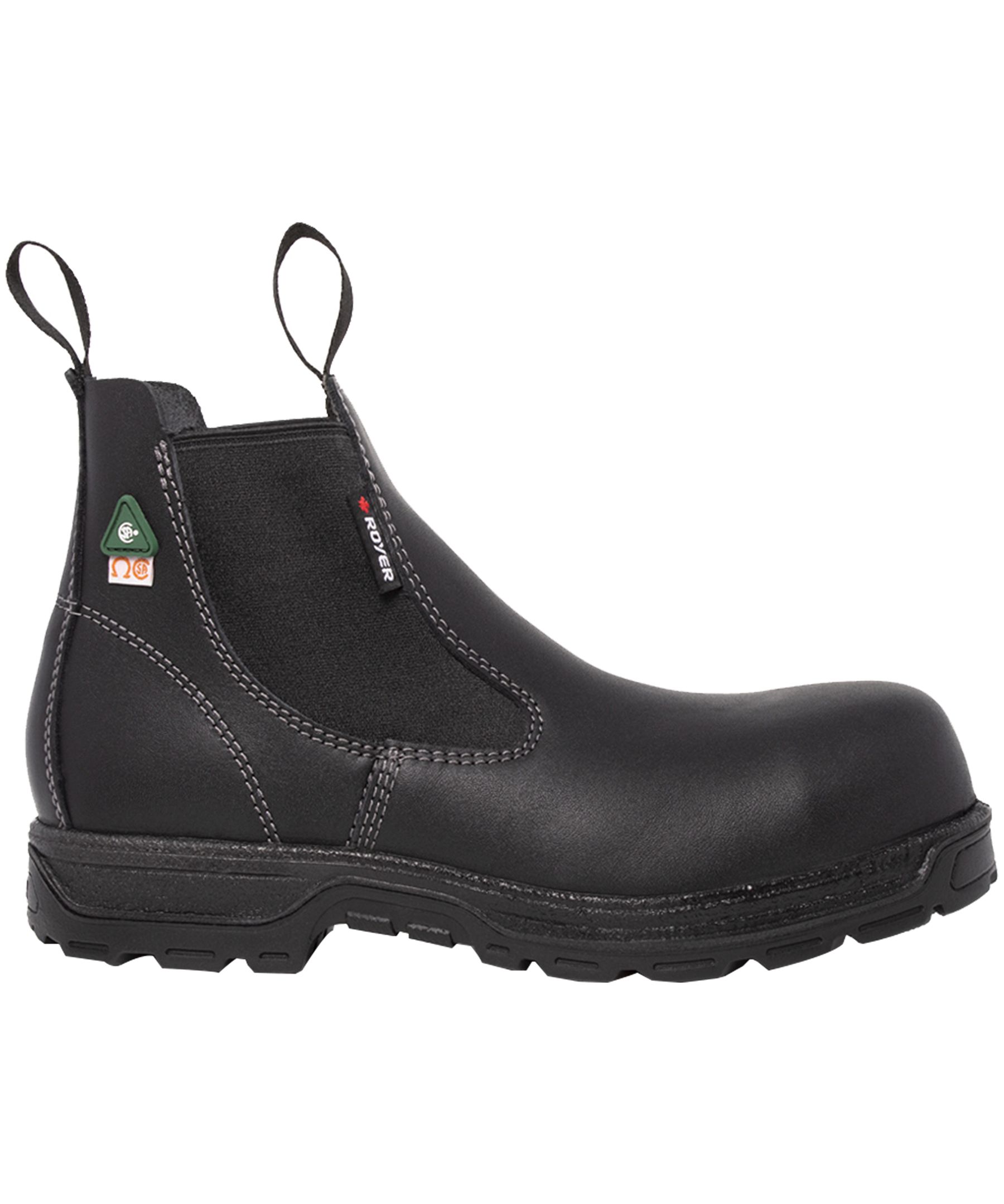 LP Royer Men's 6 Inch Romeo Agility Composite Toe Composite Plate CSA Pull On Work Boots