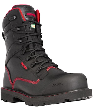 LP Royer Men's 8 Inch Revolt Megagrip Pro Composite Toe Composite Plate Waterproof Work Boots