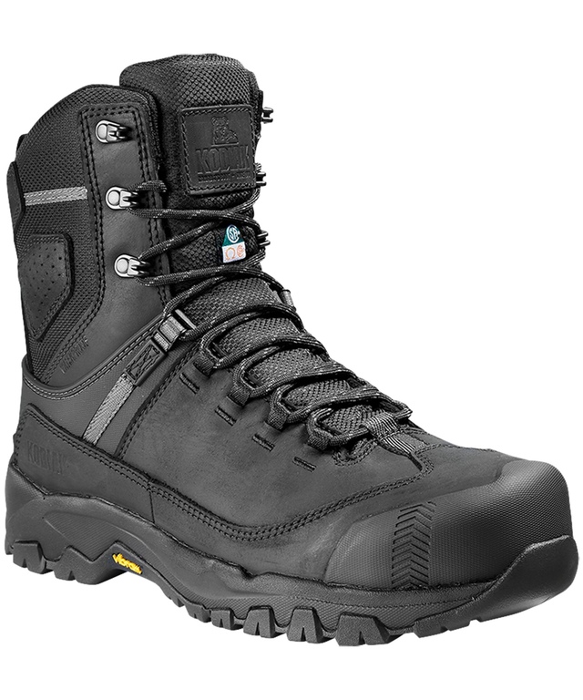 Kodiak Men's 8 Inch Quest Bound Composite Toe Composite Plate OrthoLite Work Boots