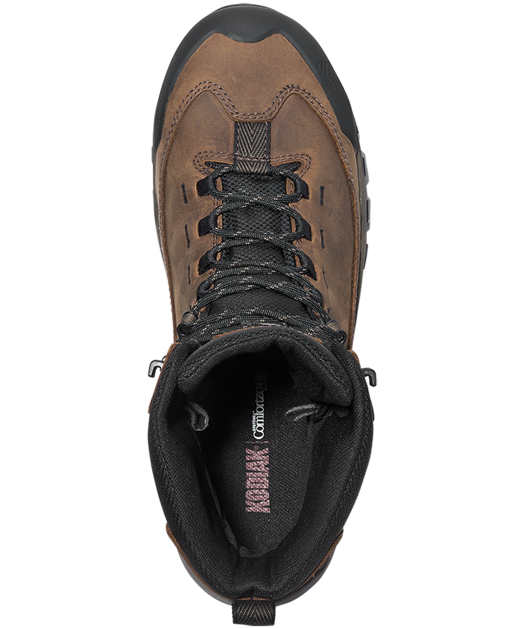 Kodiak Men's 8 Inch Quest Bound Composite Toe Composite Plate ComfortZone Waterproof Work Boots