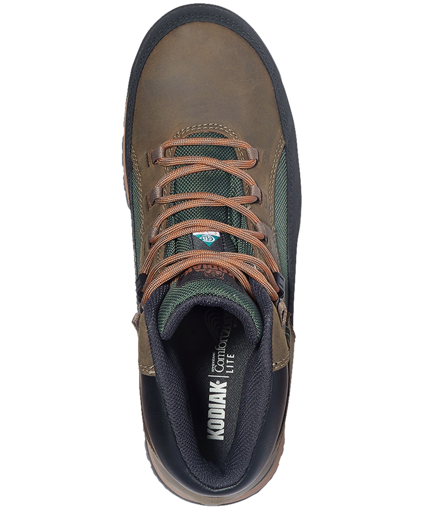 Kodiak Men's Greb Steel Toe Composite Plate Waterproof ComfortZone Safety Hikers