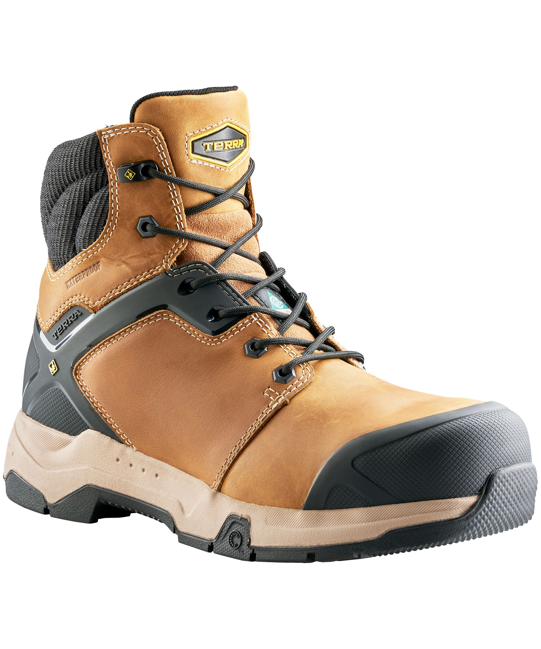 Bottes imperméables de 6&nbsp;pouces pour hommes, Carbine, Terra