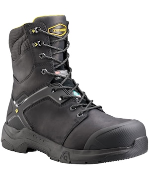 Terra Men's 8 Inch Carbine Composite Toe Composite Plate Waterproof Work Boots
