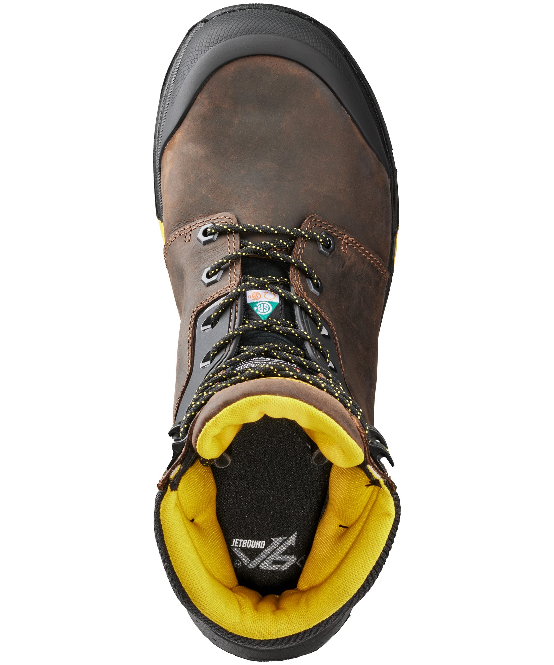 Bottes de travail imperméables de pouces à protection en