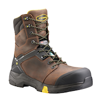 Bottes de travail imperméables de 8 pouces à protection en composite pour hommes, Terra, Carbine Front_Three_Fourths_Angled_Right