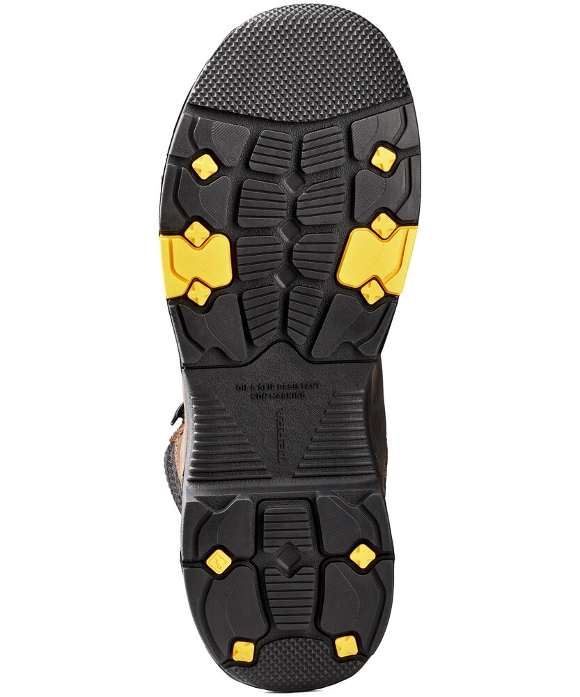 Bottes De Travail Homme SL-Saint - 6'' Moc Toe Acier, Imperméables, Sécurité ASTM, Cuir Premium - Confort Toute La Journée