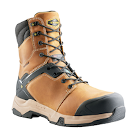 Bottes de travail imperméables de 8 pouces à protection en composite pour hommes, Terra, Carbine Front_Three_Fourths_Angled_Right