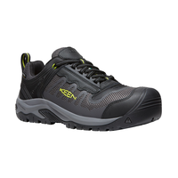 KEEN Utility Men's Reno Composite Toe Composite Plate Low Height Waterproof Hikers Front_Three_Fourths_Angled_Right