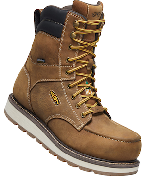 KEEN Utility Men's 8 Inch Cincinnati Composite Toe Composite Plate Waterproof Work Boots
