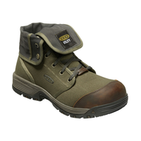 KEEN Utility Men's Roswell Composite Toe Composite Plate ReGEN Mid Safety Hiker Front_Three_Fourths_Angled_Right